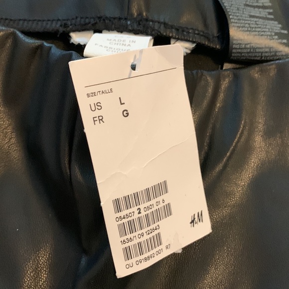 Leather Like H & M Pants - Picture 2 of 4